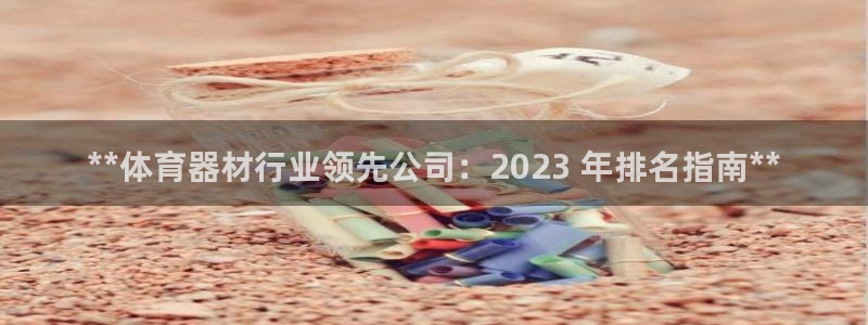 星奥娱乐集团股份有限公司招聘：**体育器材行业领先公