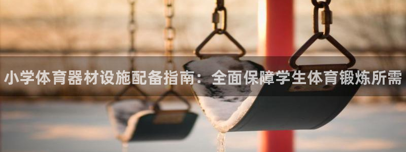 星欧娱乐平台怎么样啊知乎：小学体育器材设施配备指南：